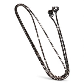 Sterling Silver Box Chain Necklace