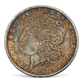 1884 Morgan Silver Dollar