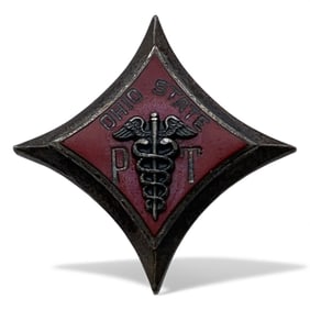 Sterling Silver Ohio State Medical Pin