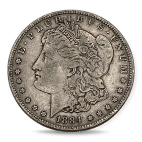 1884 Morgan Silver Dollar