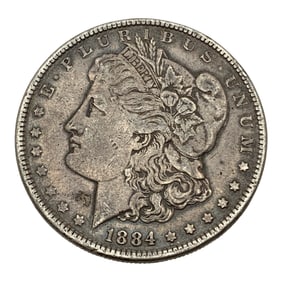 1884 Morgan Silver Dollar