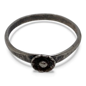 Silver Floral Ring