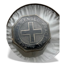 Sterling Silver Licensed Practical Nurse Pin