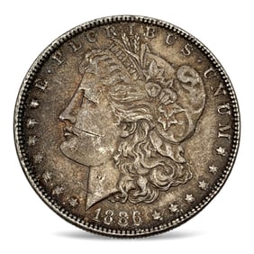 1886 Morgan Silver Dollar