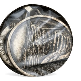 Silver 1875-1975 Prudential Key Tag