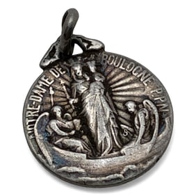 Silver Religious Pendant