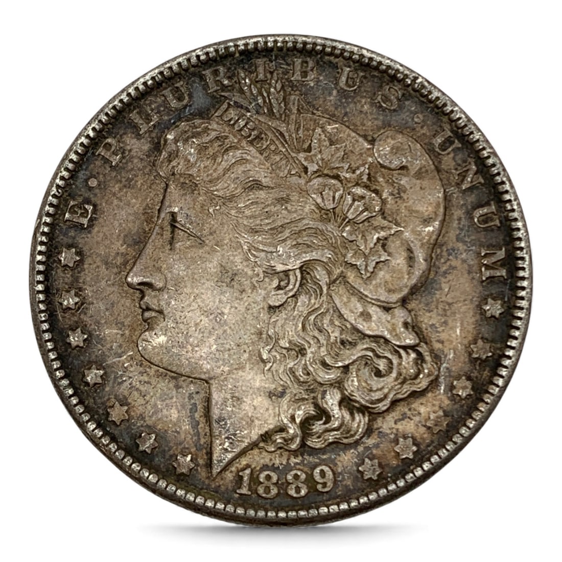 1889 Morgan Silver Dollar (1 of 2)