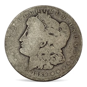 1889 O Morgan Silver Dollar