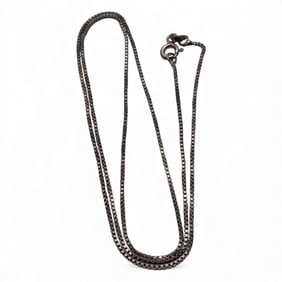 Sterling Silver Box Chain Necklace