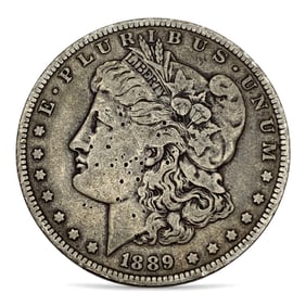 1889 O Morgan Silver Dollar