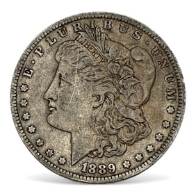 1889 O Morgan Silver Dollar