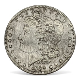 1889 O Morgan Silver Dollar