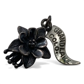 Sterling Silver Flower Charm