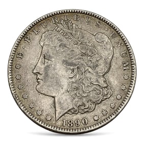 1890 Morgan Silver Dollar