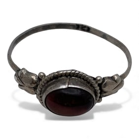 Sterling Silver Ring With Stone