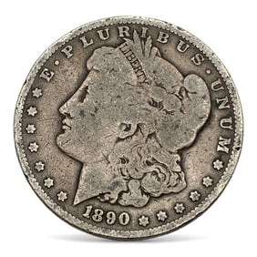 1890 O Morgan Silver Dollar
