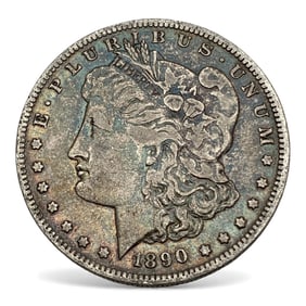 1890 O Morgan Silver Dollar