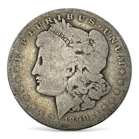 1890 O Morgan Silver Dollar