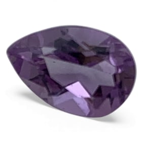 Faceted Purple Spinel Gemstone