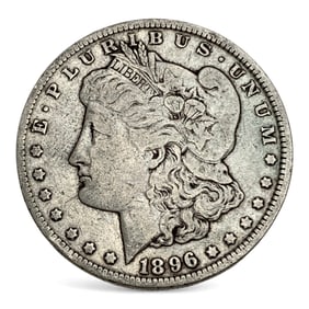 1896 O Morgan Silver Dollar