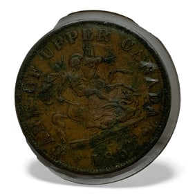 1857 Canadian Bank Token