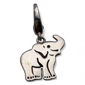 Sterling Silver Elephant Charm