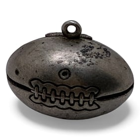 Sterling Silver Football Charm