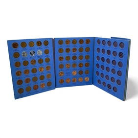 Lincoln Wheat Cent Album, 1941 - 1961