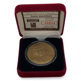 Bronze Sports Medallion, Dan Marino