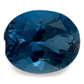 Faceted Blue Spinel Gemstone