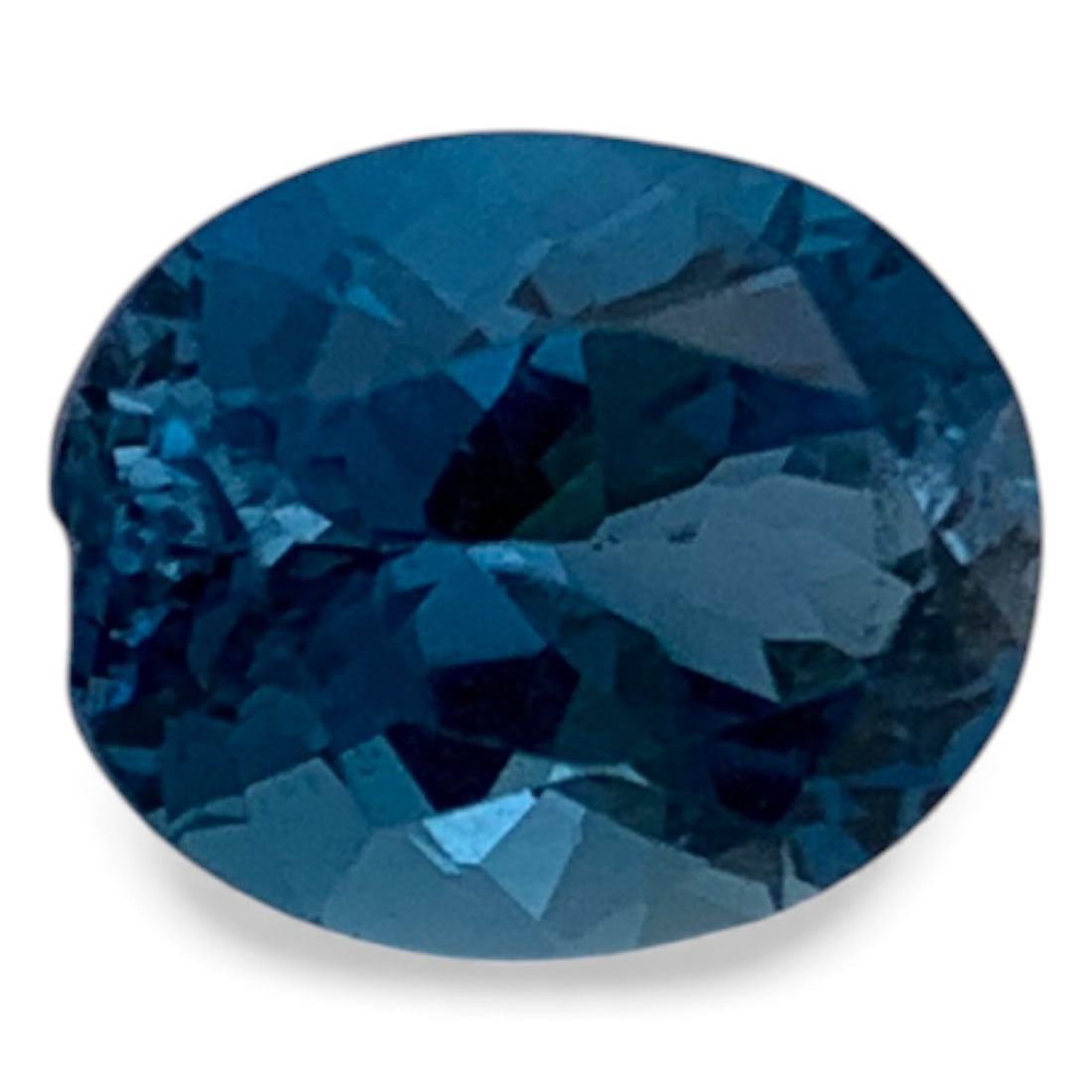 Faceted Blue Spinel Gemstone: 7.98x9.75mm - See PhotosGemstone Tested With Presidium Gem Tester Il - Berners Does Not Guarantee Authenticity Of Gemstones