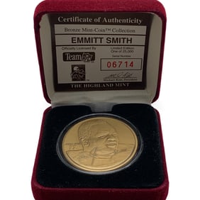 Bronze Sports Medallion, Emmitt Smith