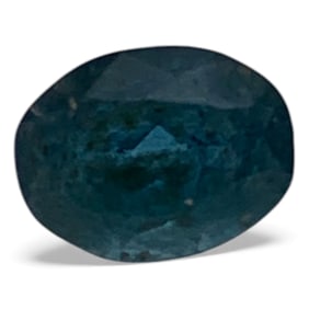 Faceted Blue Spinel Gemstone