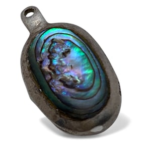 Silver & Abalone Pendant