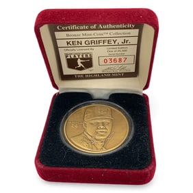 Bronze Sports Medallion, Ken Griffey Jr.
