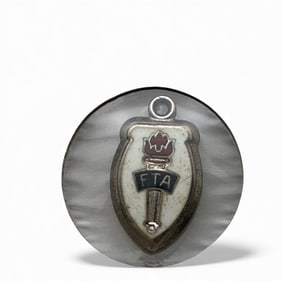 Sterling Enameled Future Teachers Pendant