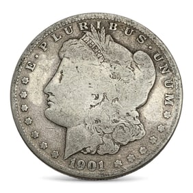 1901 O Morgan Silver Dollar