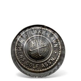 Sterling Silver Womens Golf Pendant