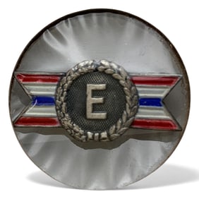 Sterling Silver Enameled Pin