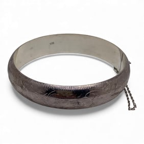 Sterling Silver Hinge Bracelet