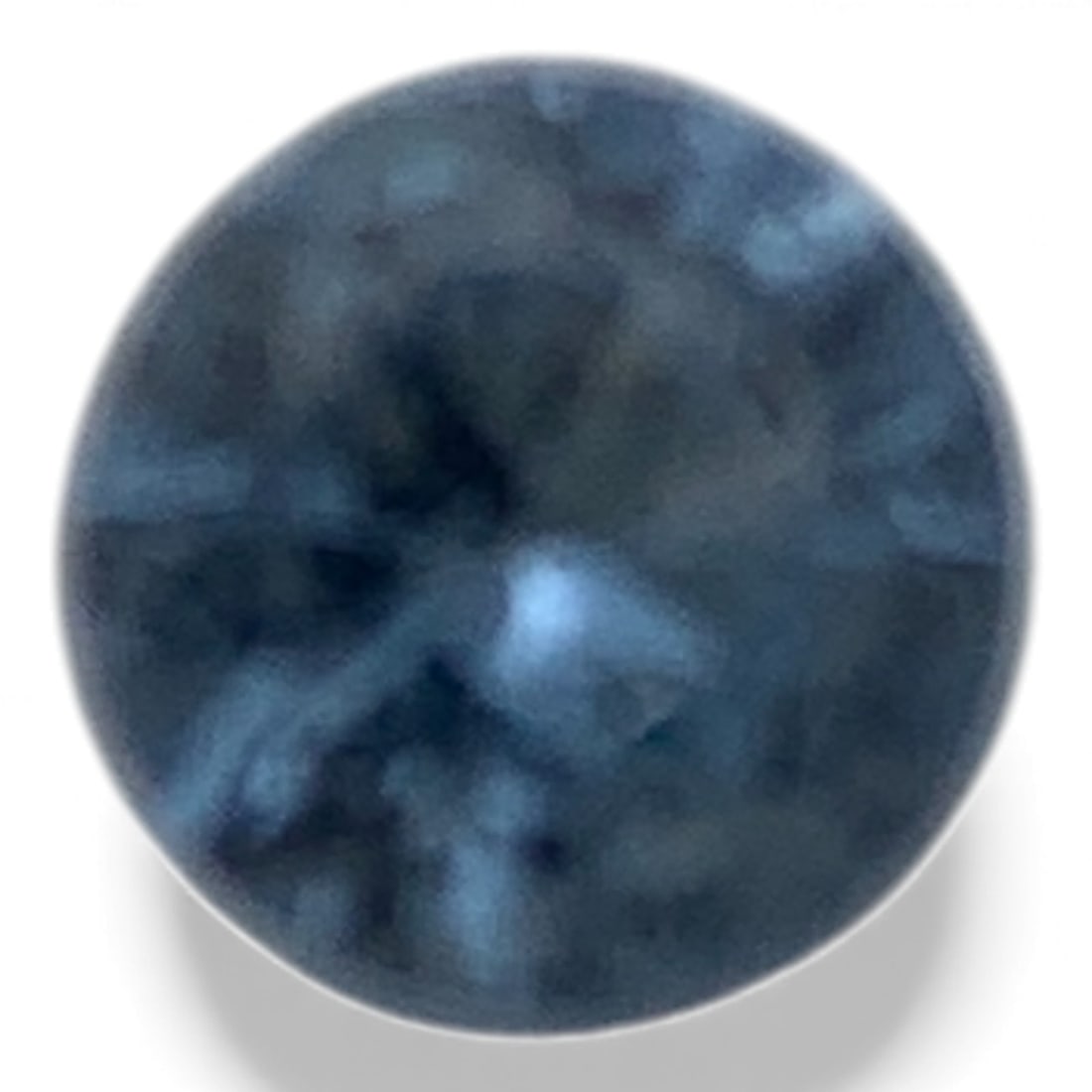 Faceted Blue Spinel Gemstone: 6.17mm Diameter - See PhotosGemstone Tested With Presidium Gem Tester Il - Berners Does Not Guarantee Authenticity Of Gemstones