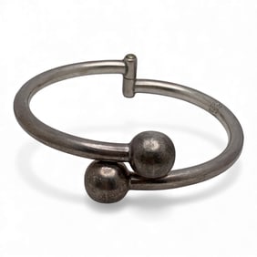Mexico Sterling Silver Hinge Bracelet