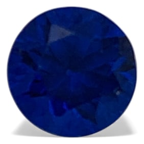 Faceted Blue Spinel Gemstone