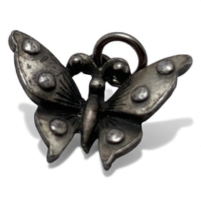 Silver Butterfly Charm