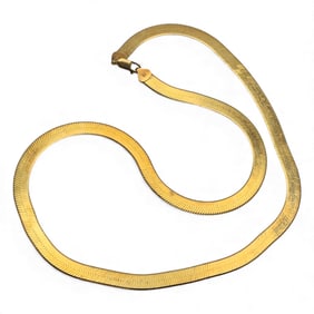 Sterling Silver Gold Tone Necklace