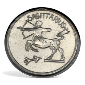 Sterling Silver Sagittarius Pendant