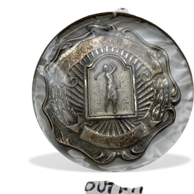 Sterling Silver Golf Pendant