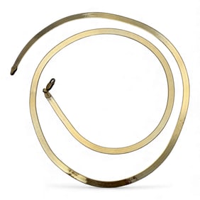 Sterling Silver Gold Tone Necklace