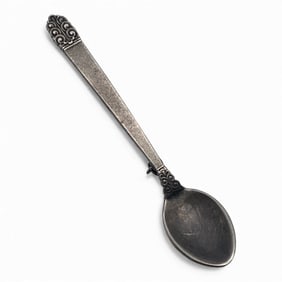 Sterling Silver Miniature Spoon Pin