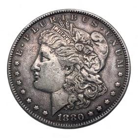 1880 Morgan Silver Dollar